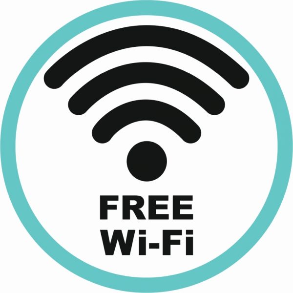 Business Aufkleber – Free Wi-Fi – WLAN